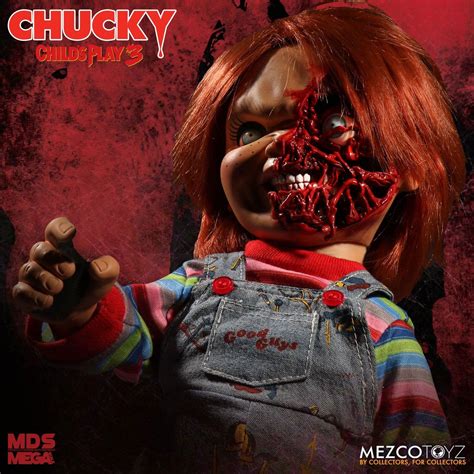 After being cut apart by the police, killer. Poupée Chucky Jeu d'enfant 3 - Deriv'Store - Les ...
