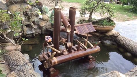 Cara pembuatan ayunan dari bambu. Cara Membuat Kincir Air dari Bambu Bunyi Tik Tak Tok | Ide Kreatif