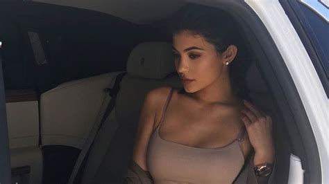 Of course, she's still very young but you can definitely see how different she looks now compared to when she was younger. Kylie Jenner Wears a Naked Wardrobe Crop Top and Skirt on Instagram | Teen Vogue
