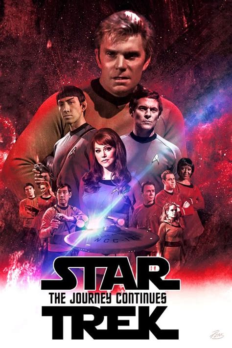 I made a Star Trek Continues poster in the style of The ...