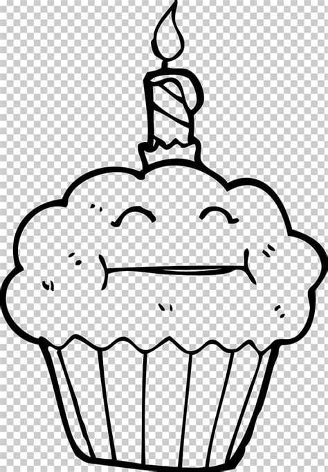 Draw this birthday cake by following this drawing lesson. Cupcake Birthday Cake Muffin Drawing PNG, Clipart ...