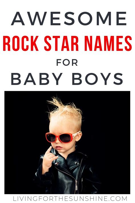 Search the most popular baby boy names & pick one that they will love! Famous Rock Star Names for Boys | Famous boy names, Boy ...