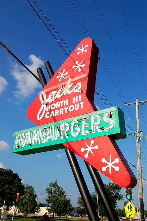 In the 20th century, aircraft pioneers such as clyde cessna, walter beech and bill lear began projects that would lead to wichita's nickname as the air capital of the world. best places for business and careers 2019. Retro Hamburger Sign | 13th Ave, Wichita, KS | Jon Pece ...