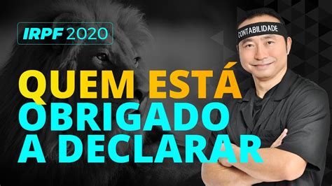 Assim como aconteceu em 2020, as pessoas que receberam rendimentos tributáveis acima de r$28.559,70 são obrigadas a declarar o. Quem está obrigado a declarar o IRPF em 2020 - YouTube