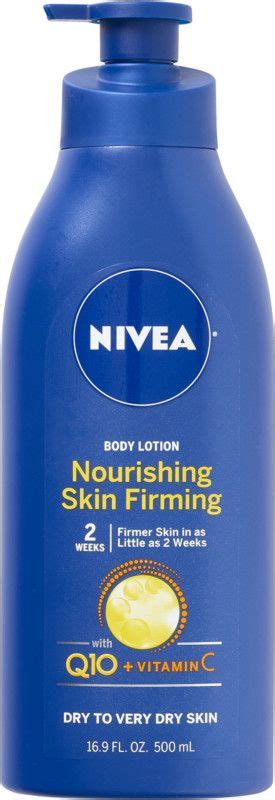 Transform your dry skin into deeply moisturised and noticeably firmer skin with our q10 firming body lotion enriched with vitamin c. Nivea Nourishing Skin Firming Body Lotion w/ Q10 and ...