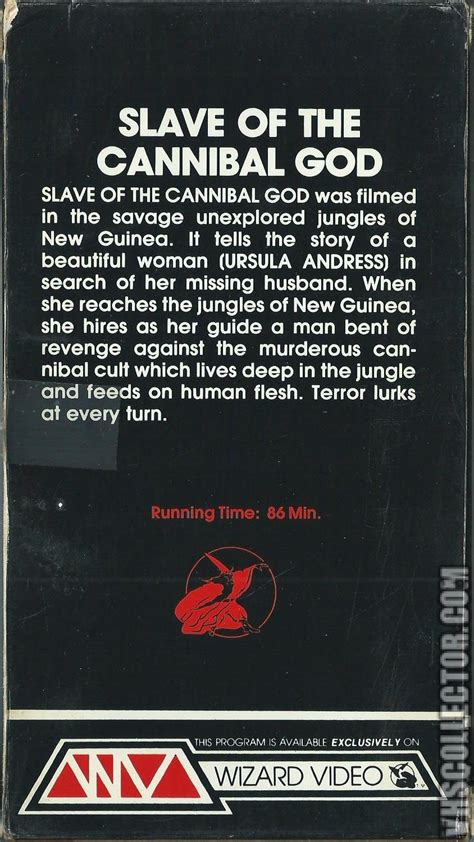 If you find images like these too disturbing, steer clear of this movie. Slave Of The Cannibal God | VHSCollector.com
