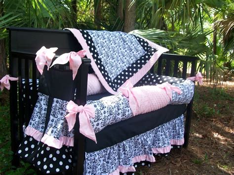 Black white polka dot fleece baby blanket reversible moses basket crib car seat. Brand new Custom made Black and White Damask and Polka Dot ...