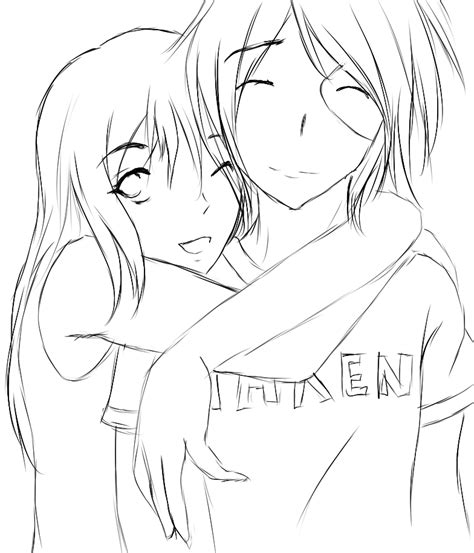 | see more about anime, icon and couple. Zutara Lineart by almost-there00 on DeviantArt
