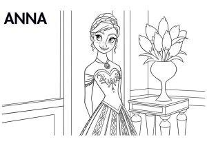 Download now kumpulan gambar mewarnai frozen untuk tk dan sd marimewarnai com. Mewarnai Gambar Frozen Elsa Dan Anna - Guru Galeri