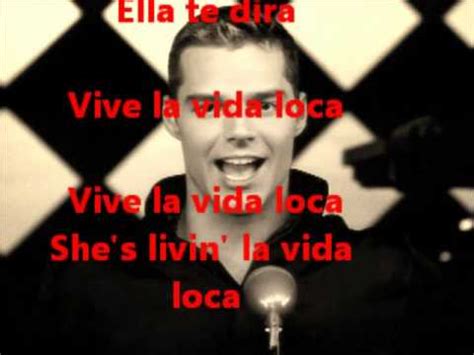 Рики мартин — livin' la vida loca (zaycev.net) 02:31. Livin' la vida loca - Ricky Martin (Español versión con ...