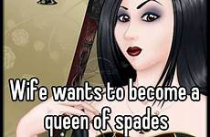 spades queen wife become