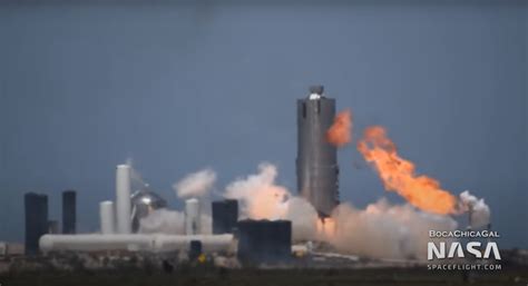 11) ignited briefly today (march 22) at 9:56 a.m. IV Static Fire Test di Starship - Cronache dal Silenzio