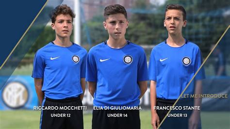 Tercih etmeniz halinde ev sahibi ve deplasman maçlarına ayrıca. INTER U14, U13 and U12 | Let Me Introduce - YouTube