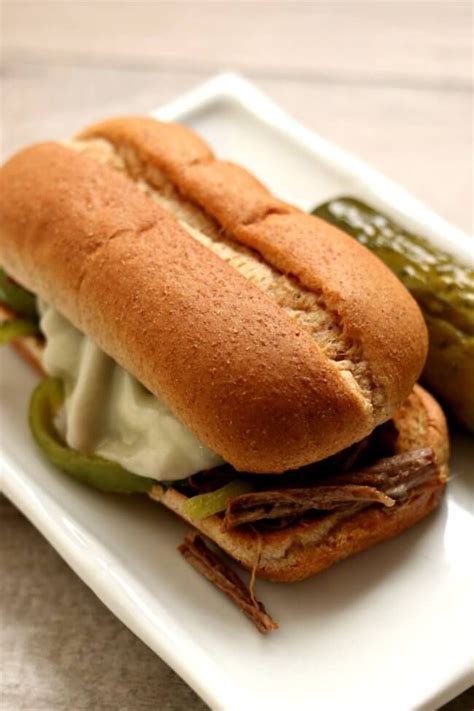 After a few tries in the test kitchen, we determined using a top round in this recipe yielded results that were way too dry! Instant Pot/Slow Cooker Philly Cheesesteak Sandwiches ...