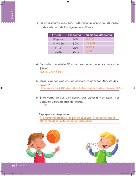 Oficina tipográfica de la secretaría de fomento. En busca de descuentos - Desafíos matemáticos Bloque 5 ...