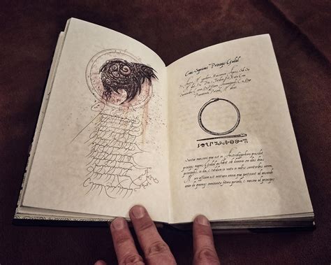 He wrote many essays and poems early in his career, but gradually focused on the writing of horror. Necronomicon - H.P. Lovecraft The handmade book