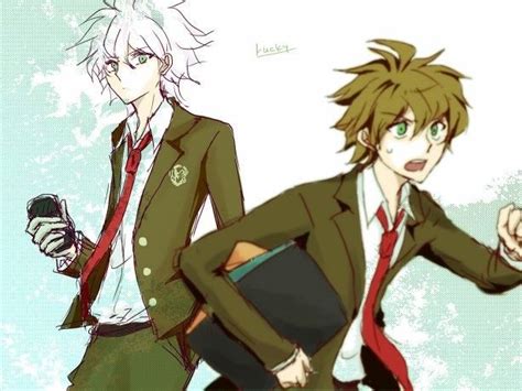 The unholy trinity of danganronpa. Nagito and Makoto | Аниме