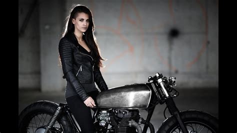 The girls on their motorcycles: Girls and motorcycles Black & White Pictures Pangels best ...