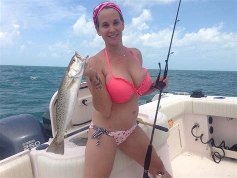 When you get to 50 or 60 fish you see that there's less fish. Sea trout - Picture of Captain Doug Kelley Florida Keys ...
