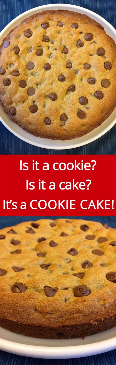 We'll bake the cookie dough in a. How To Make Chocolate Chip Cookie Cake - Best Recipe Ever! - Melanie Cooks