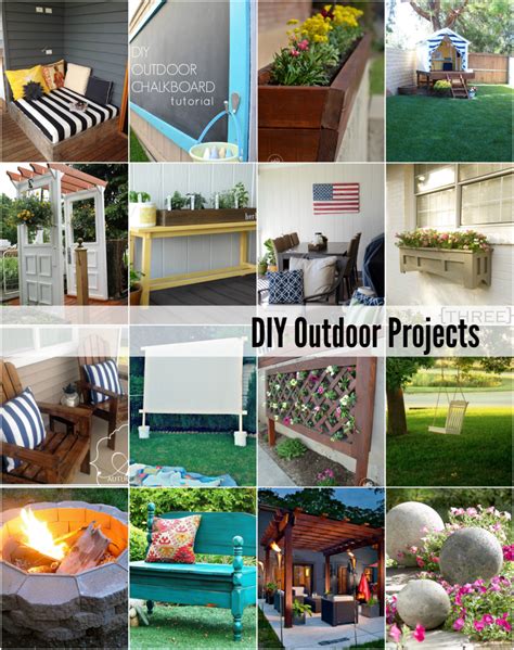 Diy outdoor ashtray available on the site range from the simple and traditional to ornamental. 20 DIY Outdoor Projects - The Idea Room