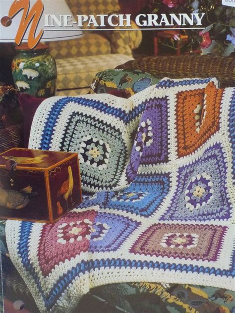 614 x 614 jpeg 99 кб. Nine Patch Granny Afghan - Annie's Crochet & Afghan club ...