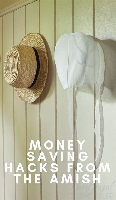 8 Money Saving Tips from the Amish Lifestyle | The Frugal ...