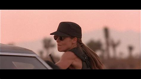 This is the sarah connor audiences expect and one resembling her hardened judgment day aesthetic. Terminator 2: Judgment Day - Sarah's Sunglass Blinders ...