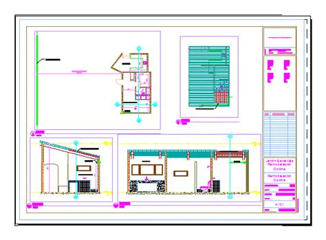 La cocina principal, es la zona situada del otro lado de la cinta de emplatado. Cocina industrial en AutoCAD | Descargar CAD gratis (646 ...