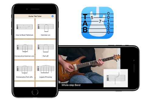 Click sounds to choose between different guitar sounds. Guitar Tab Tutor - Learn to Read AND Play Guitar Tablature (TAB)