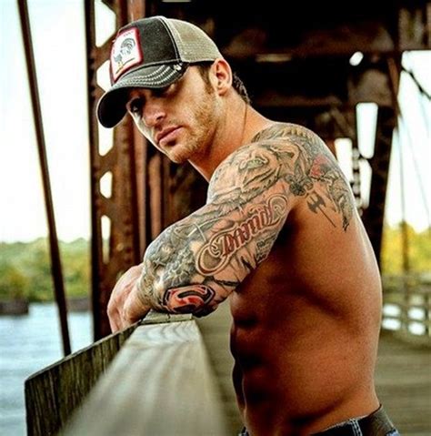 With guys, on the other hand, the case is far more. tattos for men (22) | Hot guys with sleeve tattoos.....My ...