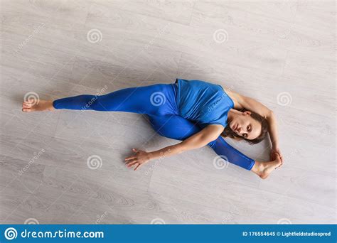 8 items in this article 2 items on sale! View Of Flexible Girl Stretching While Stock Image - Image ...