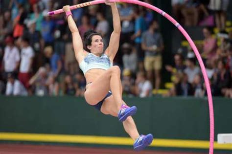 This is actually alysha newman, not anicka newell. Jenn Surh 4.81m sets early world leading mark in pole ...