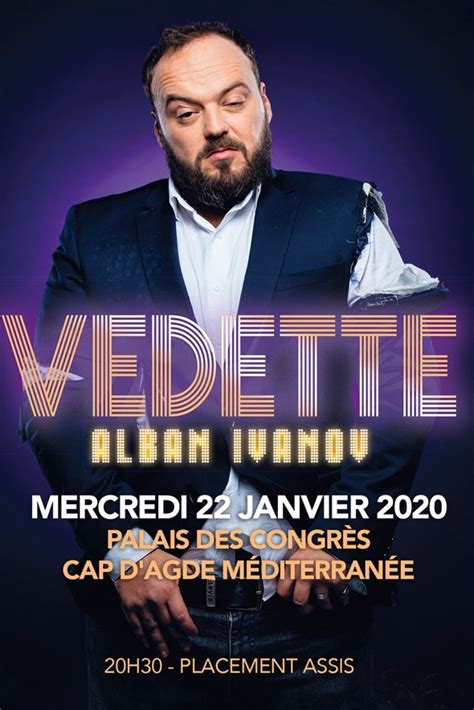 Alban ivanov est très drôle car son personnage prend tout au 1er degré ; ACTUALITÉS : LE CAP D'AGDE - Alban Ivanov en spectacle au ...