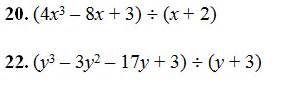 This free worksheet contains 10 assignments each with 24 questions with answers. Dividing Polynomials Worksheet (pdf) and Answer Key ...