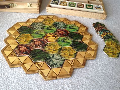 Rolling for production on your turn, you roll the dice twice in a row. Catan Board with Hexes | Catan board, Catan, Handmade games