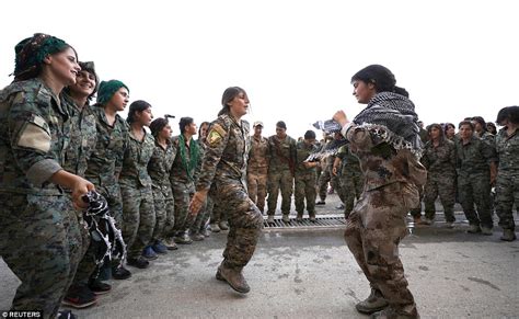 Women in syria are very polite, so speaking and laughing loudly is believed to be uncultured, and raising a voice or arguing is considered inappropriate. Syrian women fighters prepare to join fight against ISIS