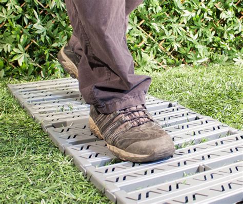 When unpacked it had 2 joining clips broken. Instant Garden Roll Out Path Grey - Plastic - Chevron - 3 ...