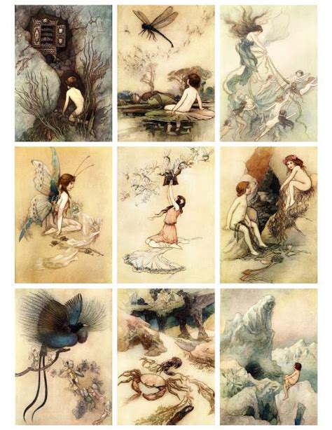 Check spelling or type a new query. Free Printable! Antique Fairy Cards. (Jodie Lee Designs ...