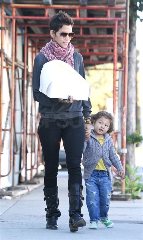 You need to install flash or a modern browser to see the video. Pictures of Halle Berry and Nahla Aubry Shopping Together ...
