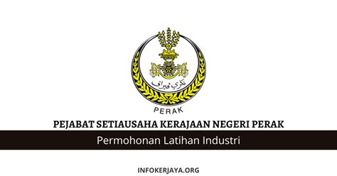 Jawatan kosong jabatan ukur dan pemetaan malaysia jupem yang tersenarai adalah seperti berikut Latihan Industri Pejabat Setiausaha Kerajaan Negeri Perak ...