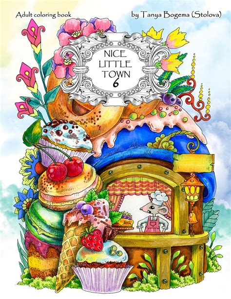 Hi, thanks, do you have the pdf version of this book as well ? Nice Little Town 6 (Adult Coloring Book, Coloring pages ...