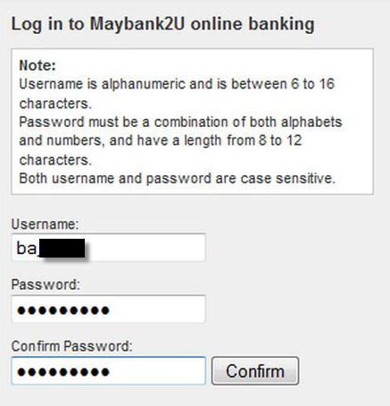 Masukkan pin laluan maybak2u yang anda mahu. Kisah Mummy Sweet: Cara Daftar Maybank2u Online Banking