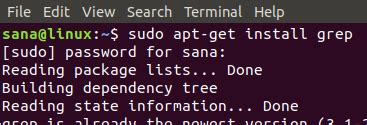 Grep searches one or more input files for lines that match a given pattern and writes each matching line to standard output. Use of the grep Command in Linux