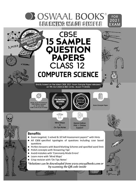 Encoding schemes and number systems. Download Oswaal CBSE Sample Question Papers Class 12 ...