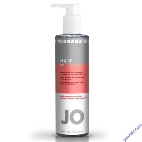 It all starts with a healthy scalp. System Jo Hair Reduction Serum 4 Oz