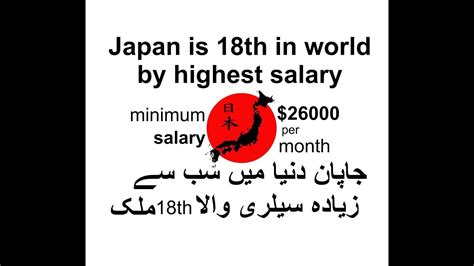 We found at least five jobs related to the average job category that pay more per year than a typical average salary. Japan Salary per month - YouTube