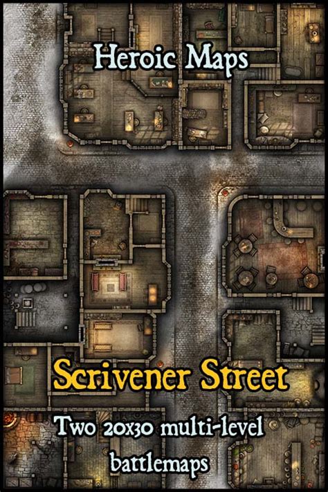 * your character in the original shadowrun novel you get at the street cred level! Scrivener Street | Heroic Maps