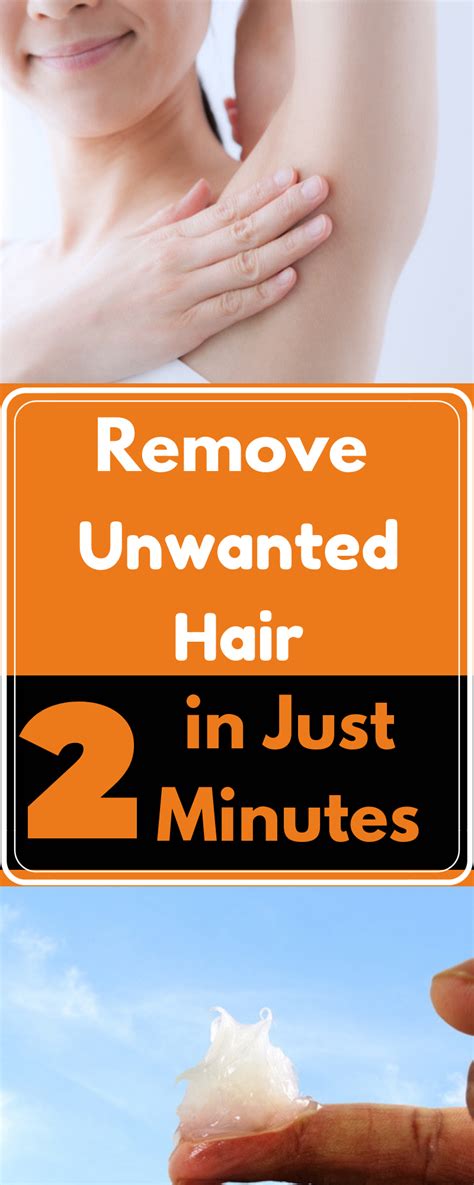 You cannot get rid of hair permanently at home. hair removal at home remedies: 2 minutes trick to get rid ...