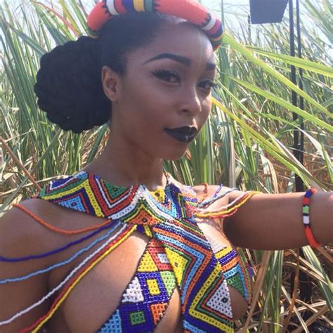 Some girls are clueless about their vaginas, what the different parts do, what is 'normal' and even the way it looks. Minnie Dlamini shows off her sexy body in Zulu attire ...